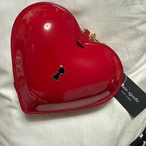 NWT Kate Spade Red Heart Crossbody Bag